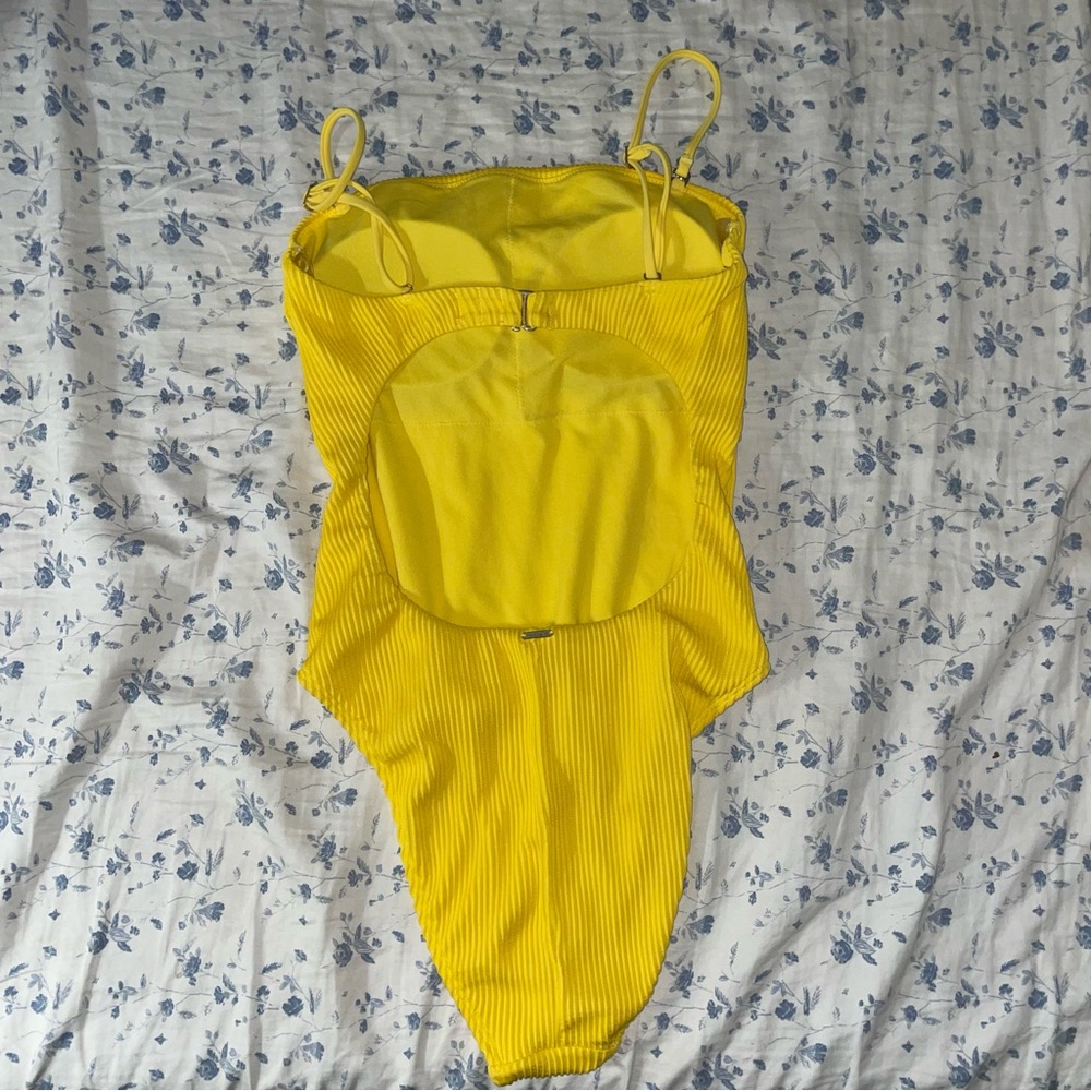 Open Back One Piece Bathing Suit - Picture 2 of 4